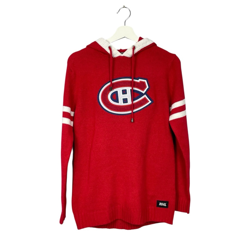 NHL Montreal Canadiens Knit Hooded Sweater